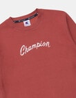 Champion Graphic Crew Pullover, Red product photo View 03 S