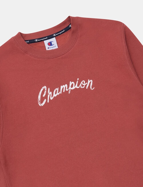 Champion Graphic Crew Pullover, Red product photo View 03 L