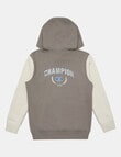 Champion Graphic Hoodie, Grey product photo View 02 S