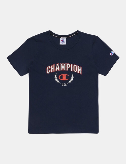 Champion Graphic Short Sleeve Tee, Navy product photo