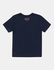 Champion Graphic Short Sleeve Tee, Navy product photo View 02 S