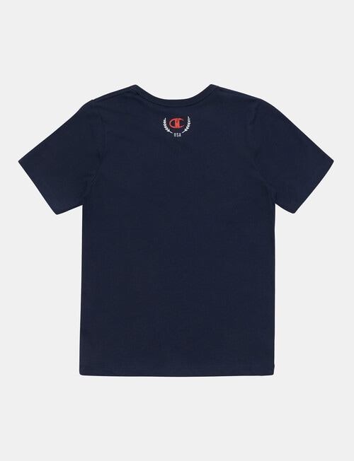 Champion Graphic Short Sleeve Tee, Navy product photo View 02 L
