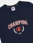 Champion Graphic Short Sleeve Tee, Navy product photo View 03 S