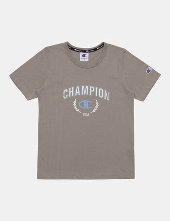 Champion Graphic Short Sleeve Tee, Grey product photo