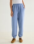 Zest Lounge Brushed Jogger, Smokey Blue product photo View 02 S