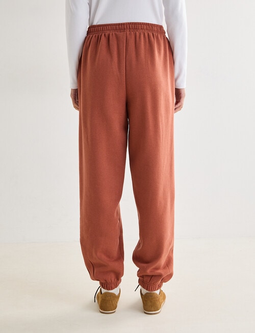 Zest Lounge Brushed Jogger, Henna product photo View 02 L
