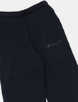 Champion Tonal Straight Leg Pant, Black product photo View 03 S