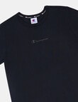 Champion Tonal Legacy Short Sleeve Tee, Black product photo View 03 S