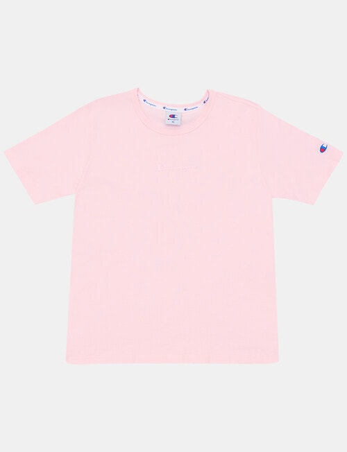 Champion Script Legacy Tonal Short Sleeve Tee, Pink product photo