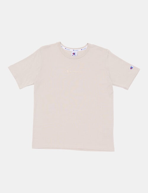 Champion Script Legacy Tonal Short Sleeve Tee, Sand product photo