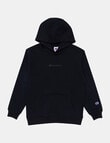 Champion Legacy Tonal Script Hoodie, Black product photo