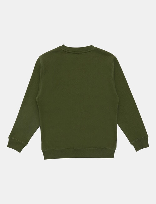 Champion Script Legacy Tonal Tonal Crew Sweatshirt, Black product photo View 02 L