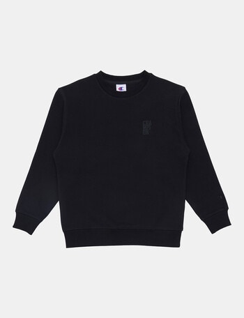 Champion Rochester Crew Sweatshirt, Black product photo