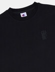 Champion Rochester Crew Sweatshirt, Black product photo View 03 S