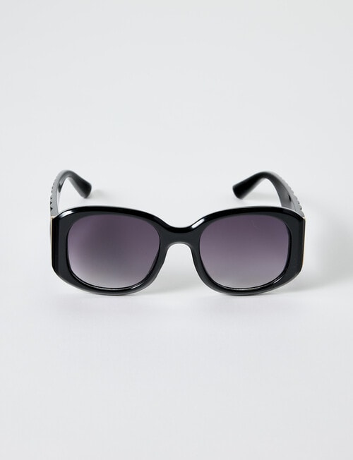 Whistle Christiane Sunglasses, Black product photo View 02 L