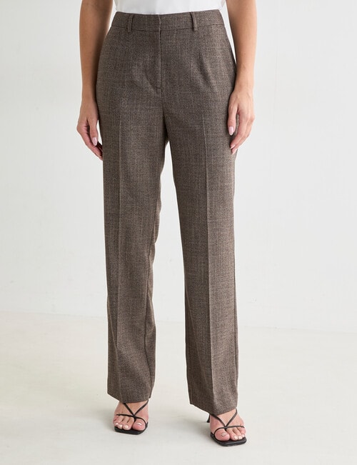 Oliver Black Straight Leg Pant, Truffle product photo View 06 L