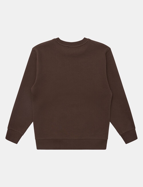 Champion Rochester Graphic Crew Sweatshirt, Chocolate product photo View 02 L