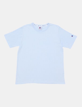 Champion Script Tonal Legacy Short Sleeve Tee, Blue product photo