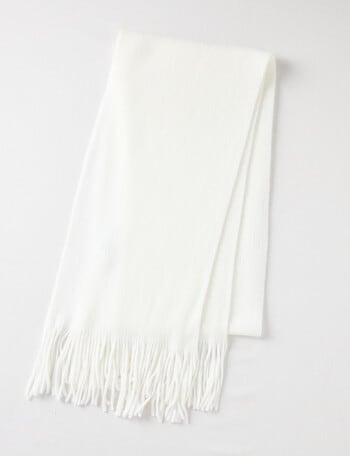 Soft Loft Scarf, Winter White product photo