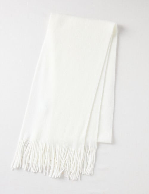 Soft Loft Scarf, Winter White product photo
