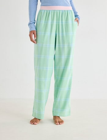 Zest Sleep Flannel Pant, Apple Check product photo