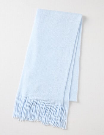 Boston + Bailey Soft Loft Scarf, Ice Blue product photo
