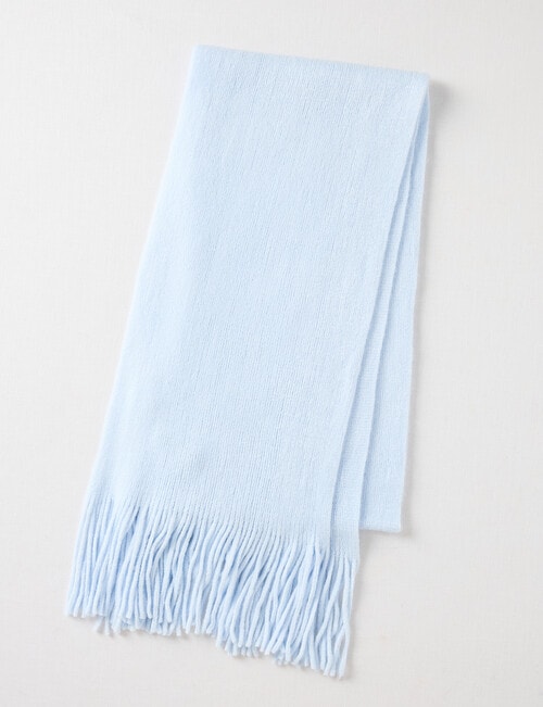 Boston + Bailey Soft Loft Scarf, Ice Blue product photo