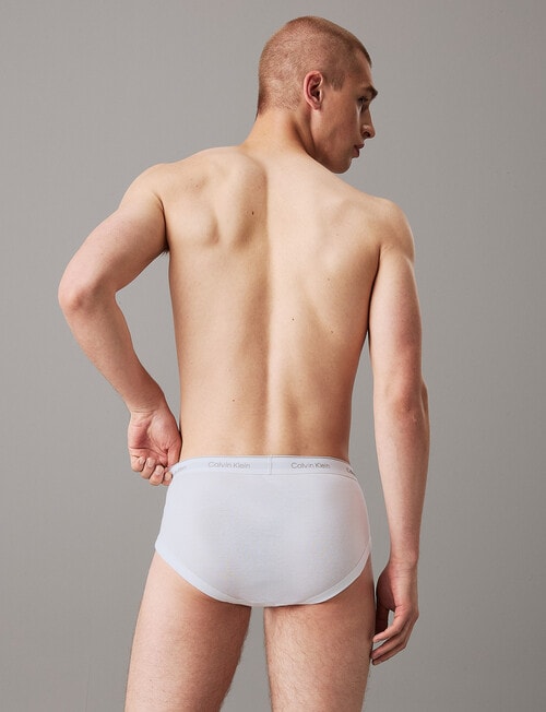 Calvin Klein Cotton Classic Brief, 3-Pack, White Mix product photo View 03 L
