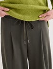 Jigsaw Nova Cocoon Ponti Pant, Khaki product photo View 04 S