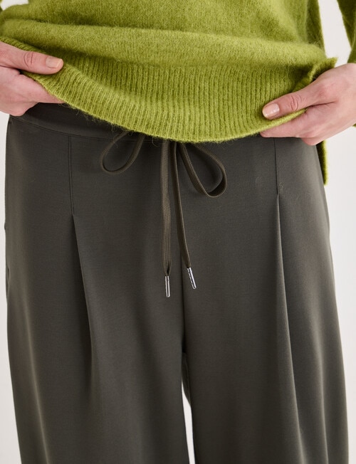 Jigsaw Nova Cocoon Ponti Pant, Khaki product photo View 04 L