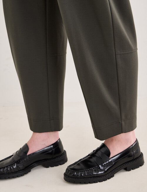 Jigsaw Nova Cocoon Ponti Pant, Khaki product photo View 06 L