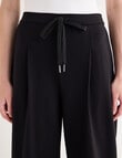 Jigsaw Nova Cocoon Ponti Pant, Black product photo View 05 S