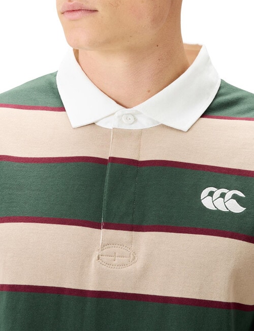 Canterbury Stripe Rugby Jersey, Sycamore product photo View 03 L