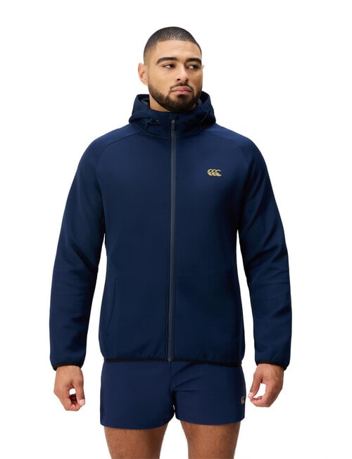 Canterbury Full Zip Everest Hoodie, Dress Blue product photo