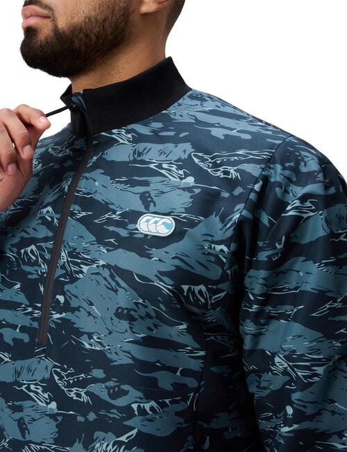 Canterbury Force Quarter Zip Jacket, Dark Slate product photo View 03 L