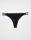 Acapella Georgia G-String, Black product photo View 02 S