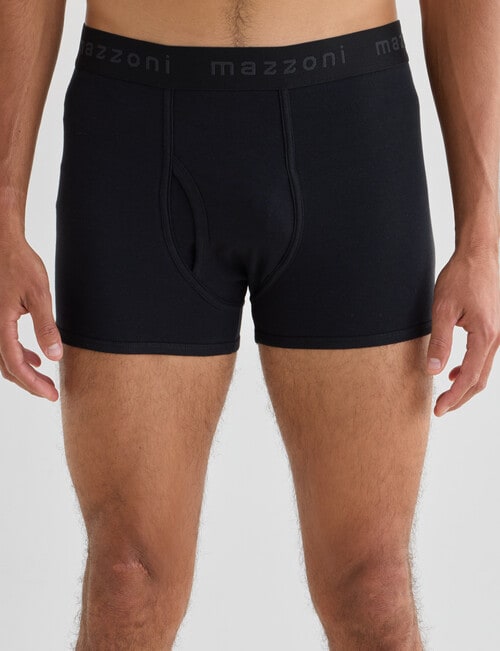 Mazzoni Cotton Rich Trunk, Black product photo
