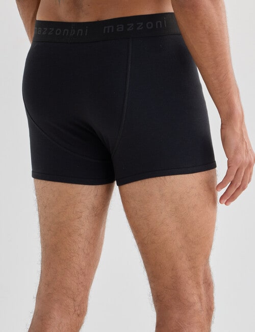 Mazzoni Cotton Rich Trunk, Black product photo View 02 L
