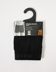 Mazzoni Cotton Rich Trunk, Black product photo View 03 S