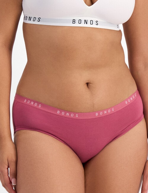 Bonds Cottontails Midi Brief, 3-Pack, Blue Stripe product photo View 06 L