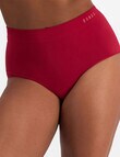 Bonds Seamless Full Brief, Cherry Wine product photo