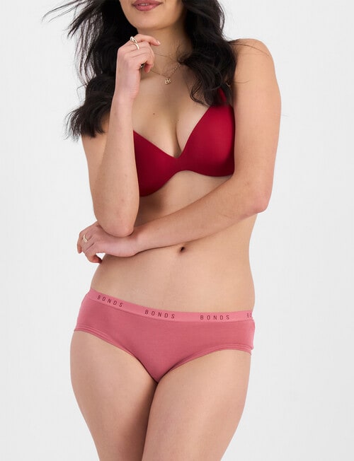 Bonds Cottontails Midi Briefs, 3-Pack, Petal Mirage product photo View 06 L