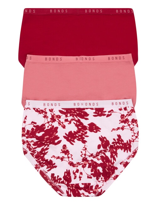 Bonds Cottontails Full Brief, 3-Pack, Petal Mirage product photo View 02 L