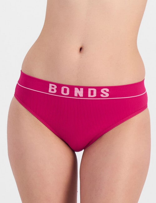 Bonds Retro Rib Hi Bikini Brief, Granita product photo
