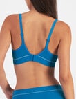 Bonds Retro Rib Wirefree Tee Bra, Neptune Sky product photo View 08 S
