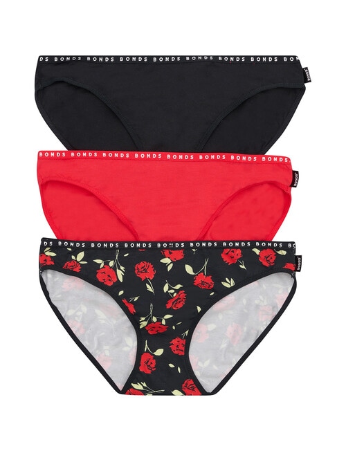 Bonds Hipster Bikini Brief, 3-Pack, Valentine Garden product photo