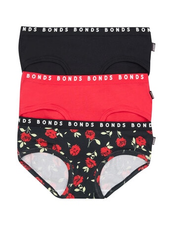 Bonds Hipster Boyleg Brief, 3-Pack, Valentine Garden product photo