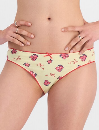Bonds Match Its Skimpy Brief, Bowtique Blooms product photo
