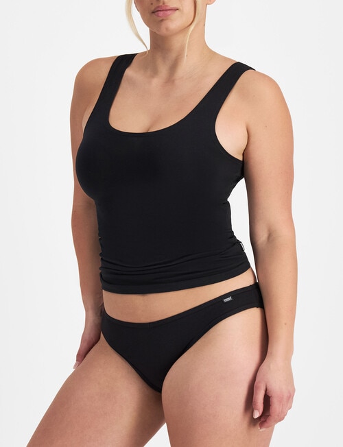 Bonds Chesty Tank, Black product photo View 03 L