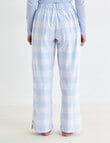 Mineral Sleep Check Flannel Pant, Pale Blue product photo View 02 S